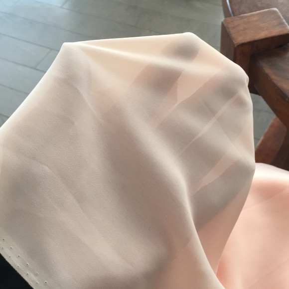 Sheer Pinkish/Orange Fabric - Picture 4 of 5